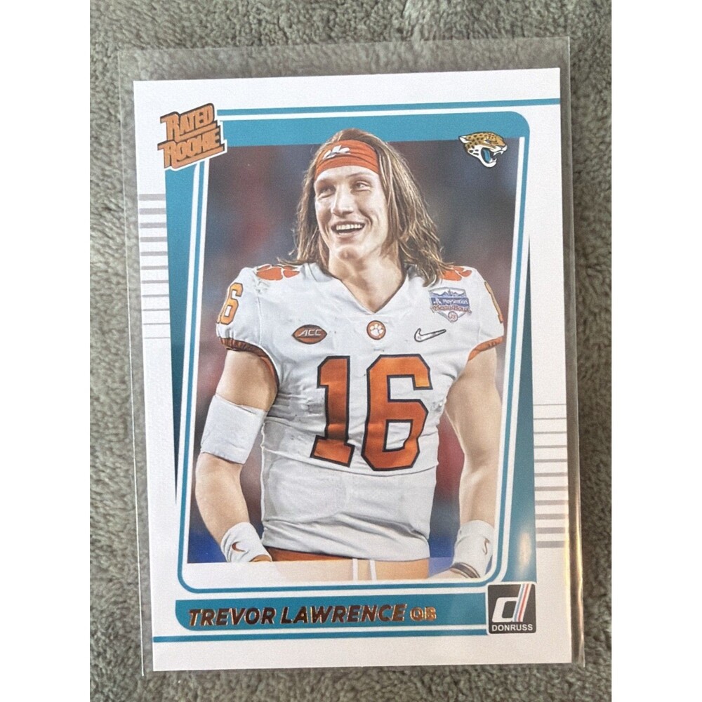 2021 Panini Donruss - Rated Rookie Trevor Lawrence #251 Portrait (RC)